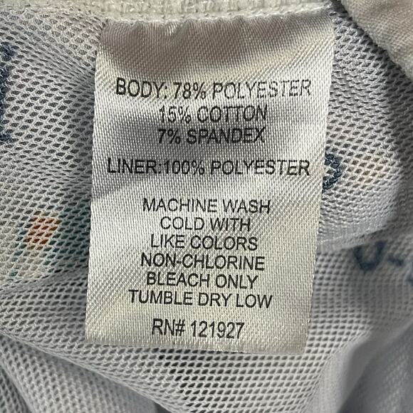 Johnnie O Swim Trunk Mens XXL Blue Arno Half Elastic Surf Short Relaxed Fit - Picture 5 of 14